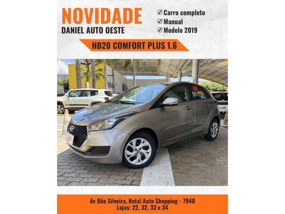 HYUNDAI HB20 1.6 COMFORT PLUS 16V FLEX 4P MANUAL